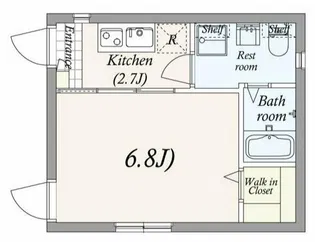 maison SANGUBASHI I【2階】の間取り