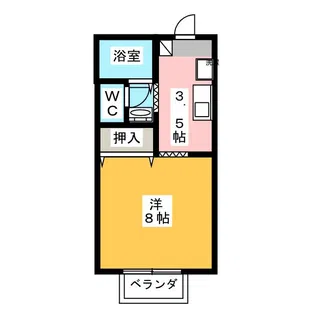 ロイヤルガーデンII【2階】の間取り