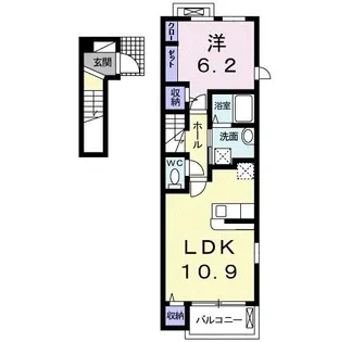 サンリット【2階】の間取り