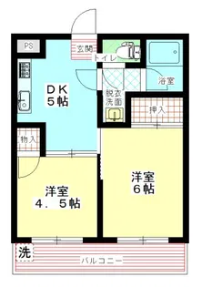 森脇ビル【2階】の間取り
