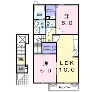 エテルノジェントリー【2階】の間取り