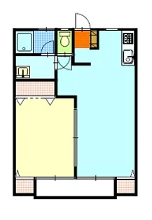 栃木県佐野市大橋町【アパート】の間取り