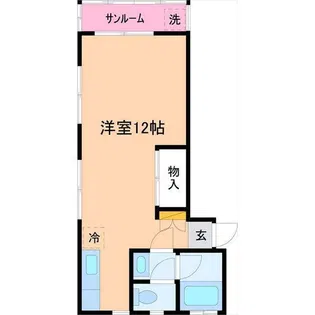 ファイン西金沢I【1階】の間取り