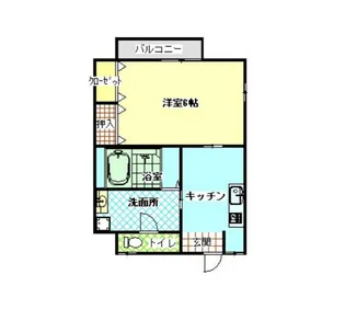 丸亀市飯山町 賃貸物件【1階】の間取り