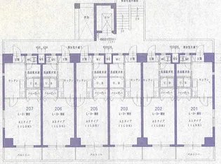 パレロワイヤル【3階】の間取り