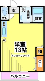 東京都調布市仙川町2【マンション】の間取り