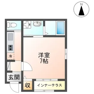 ファイン ヒル【1階】の間取り