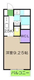 フローラ・長尾【1階】の間取り