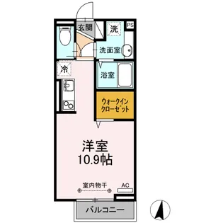 サニーコート小関【2階】の間取り