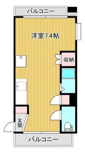 リンダビスタパートI【3階】の間取り