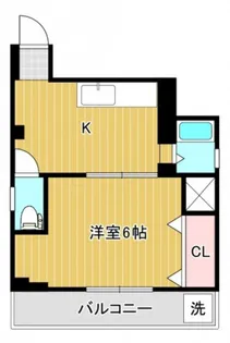パームビラ【5階】の間取り