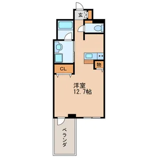 御幸レジデンス丸の内【6階】の間取り