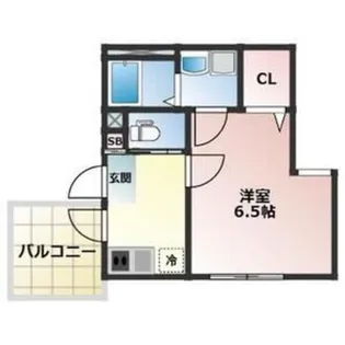 ALEGRIA津久野South【3階】の間取り