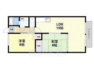 藤井ハイツ【2階】の間取り