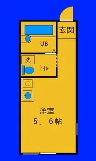 ウインズ和田【1階】の間取り
