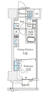 東京都千代田区神田神保町1【マンション】の間取り