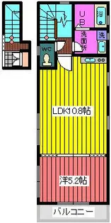 埼玉県さいたま市南区別所2【アパート】の間取り