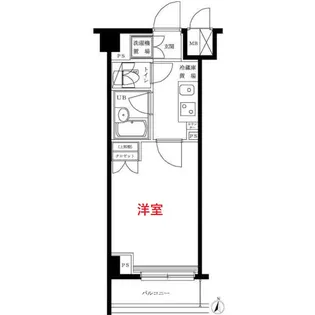東京都大田区多摩川2【マンション】の間取り
