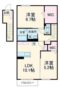 セレーネTM【1階】の間取り