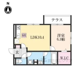 casaseresa【1階】の間取り