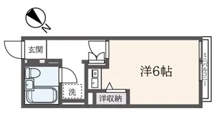神奈川県横浜市港北区大曽根1【アパート】の間取り