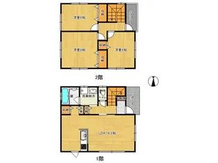 長野県松本市沢村2【一戸建】の間取り