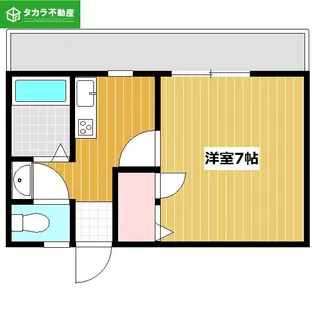 パークビューハギワラ【3階】の間取り