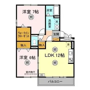 サンフィルエステート ABCDE【1階】の間取り