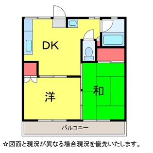 キャピタルA【2階】の間取り
