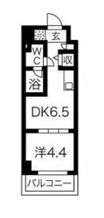 東京都台東区日本堤2【マンション】の間取り
