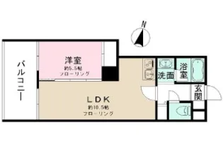 ジェラ恵比寿レジデンス【8階】の間取り