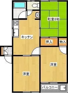 関口ハイツ【1階】の間取り