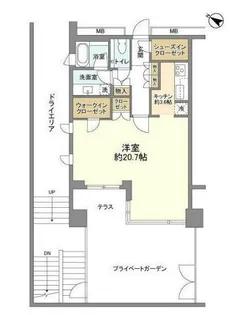 マスタービューレジデンスの間取り