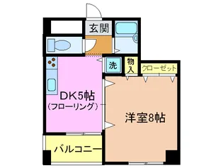 M&Cビル【3階】の間取り