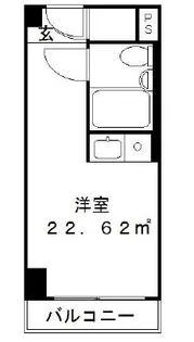 ステュディオ虎ノ門【3階】の間取り