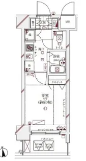 1Kの間取り画像