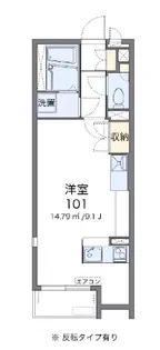 ミランダエタニティII【1階】の間取り