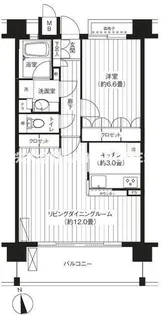 パシフィーク品川【10階】の間取り