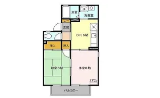 ヴィラモデルナ B【1階】の間取り