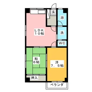 メゾン・21【3階】の間取り