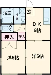 カーサラポールII【1階】の間取り