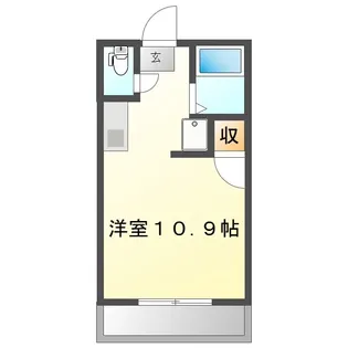 マイハウスB【1階】の間取り