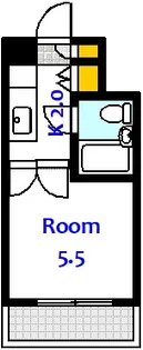 レジデンス天一【5階】の間取り