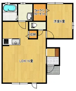 パールコート【1階】の間取り