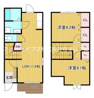 メゾンハイム【2階】の間取り