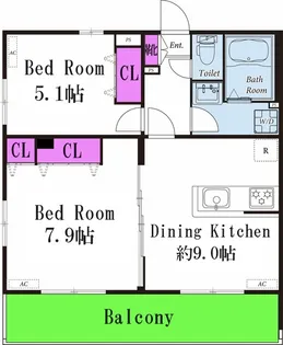 リブリ・ドルフone【1階】の間取り