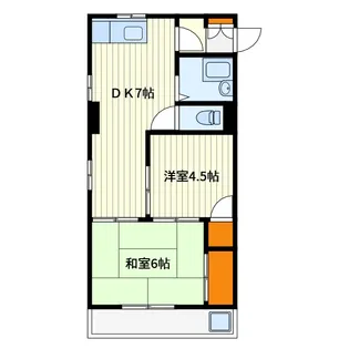 メゾン金子【2階】の間取り