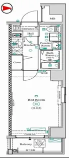 東京都墨田区墨田4【マンション】の間取り