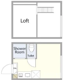 東京都新宿区弁天町【アパート】の間取り