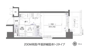 ZOOM両国【5階】の間取り